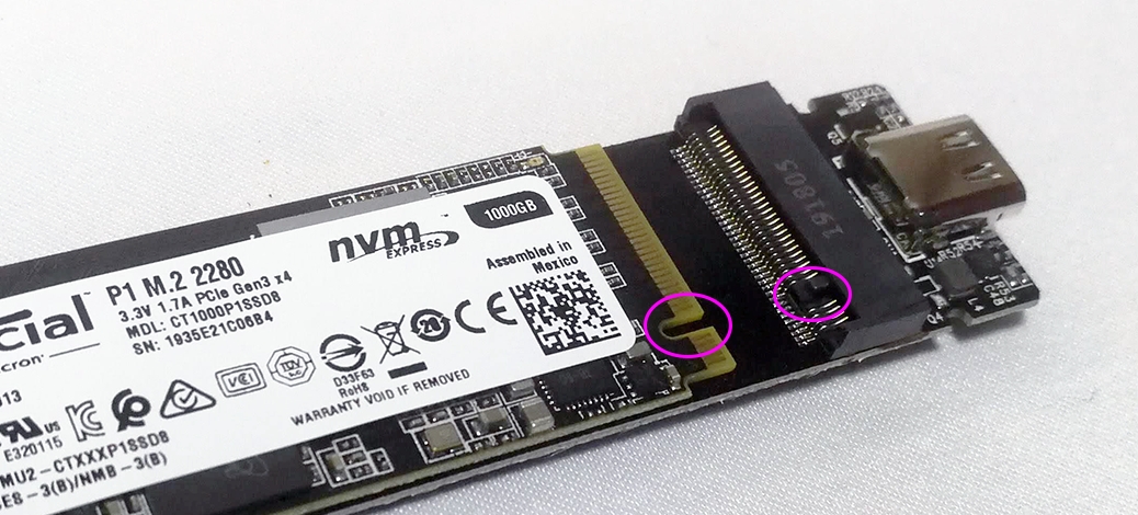 クローン機能ORICO USB-C NVME M.2 SSDケース 2ベイ コピー機能付 USB3