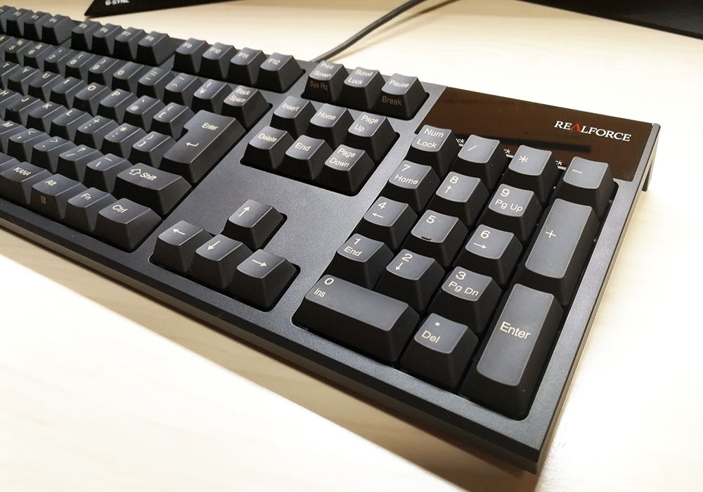 東プレ REALFORCE リアルフォース R2A-JP4-BK 日本語配列画像に