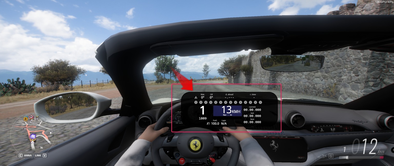 Forza Horizon 5でのSimHubの使い方。トリップメーターも追加できる おっさんゲーマーどっとねっと