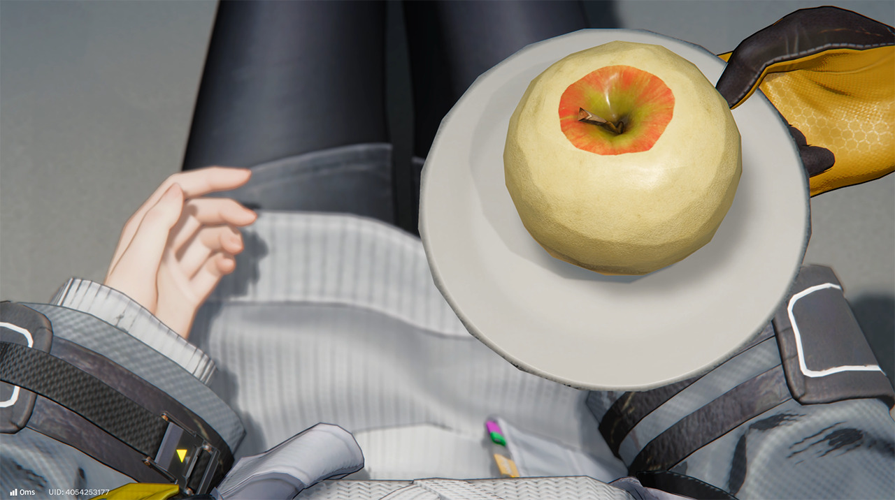 アークナイツ:エンドフィールド ペリカ りんご 看病シーン