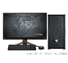 G-GEAR プレミアムミドルタワー GE7A-L261/BH
